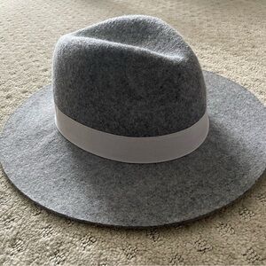 Gray Wool Hat